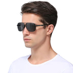 KINGSEVEN – Lunettes de Soleil Polarisées UV400 en Aluminium pour Homme