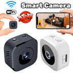 Mini Caméra SMART WiFi 6K HD - Vision Nocturne & Détecteur de Mouvement - Support OFFERT