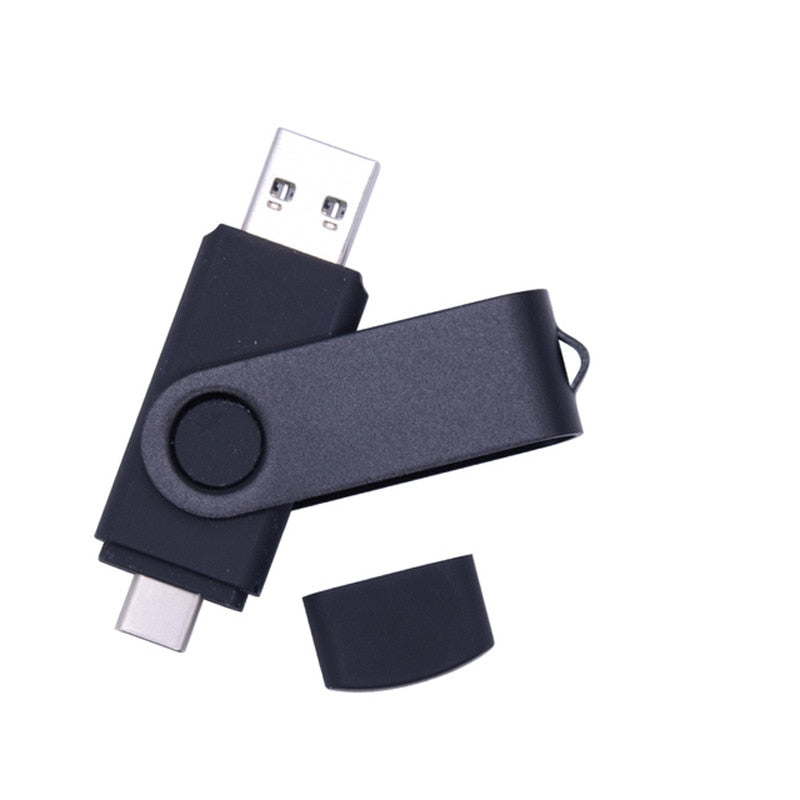 Clé USB 2 en 1 - 64GB (USB et USB Type C)