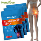 Lot de 24 Patchs Anti-Inflammatoires pour Sciatique