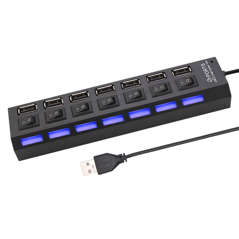 HUB 7 ports USB - Haut débit