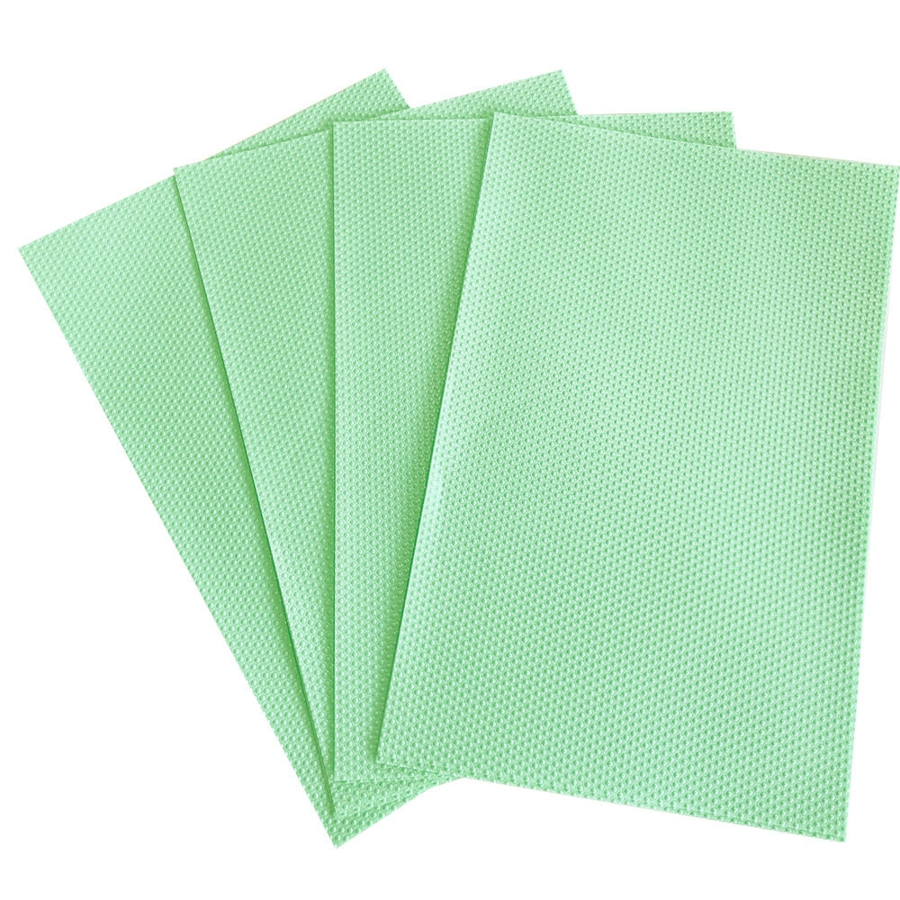 4x Tapis pour réfrigérateur antibactériens