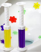 5x Désodorisants Gel en forme de fleur pour toilettes - 4 ACHETÉS = 1 OFFERT