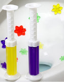 5x Désodorisants Gel en forme de fleur pour toilettes - 4 ACHETÉS = 1 OFFERT