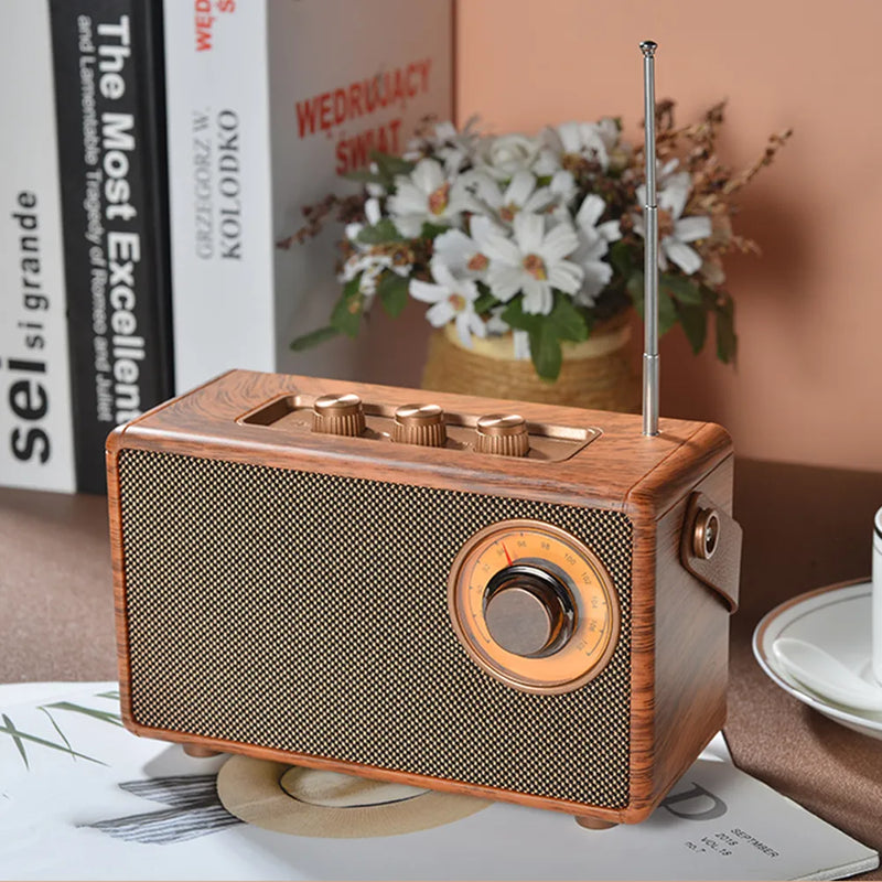 Enceinte Bluetooth Rétro - Radio d'époque Années 60