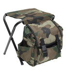 CHAISE PLIANTE 2 EN 1 AVEC SAC À DOS INTÉGRÉ