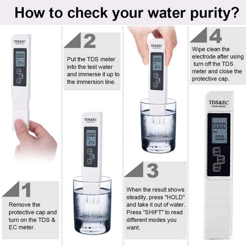 Testeur numérique de la qualité de l'eau