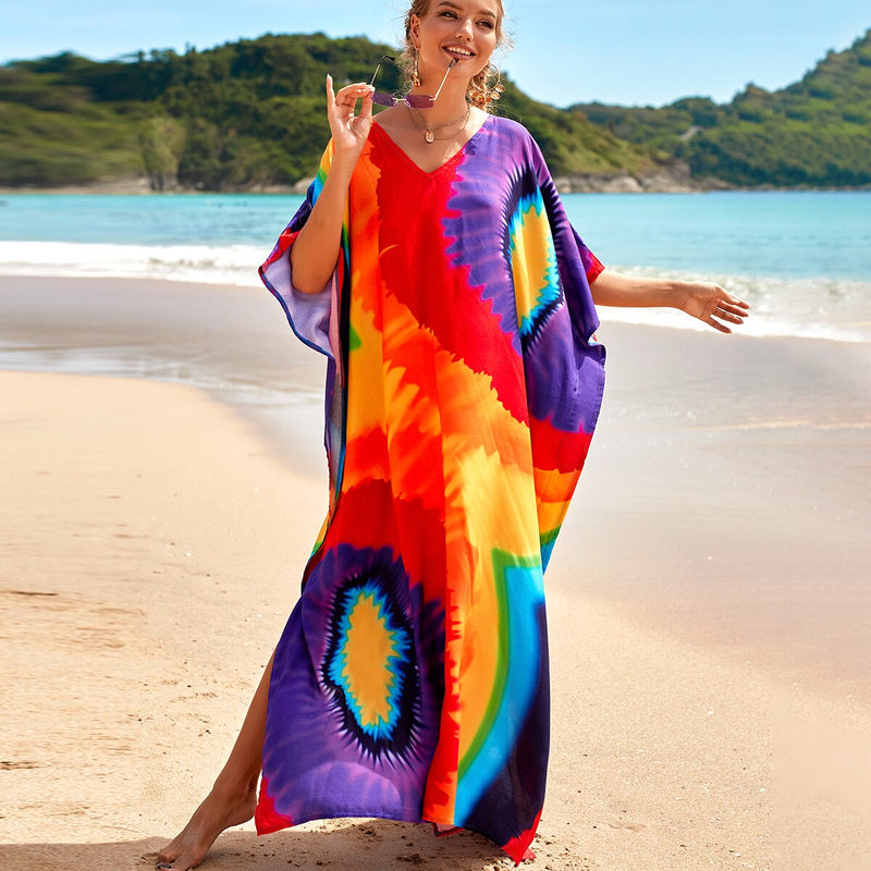 Robe maxi de plage légère