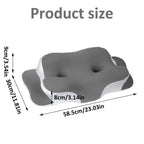 Oreiller Cervical en Mousse à Mémoire de Forme – Respirant, Ajustable & Effet Frais – Soutien du Cou pour Toutes Positions de Sommeil