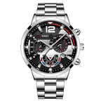 Montre de luxe acier inoxydable - Homme