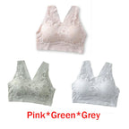 3-Pack Seamless Bras Excellent Support