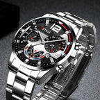 Montre de luxe acier inoxydable - Homme