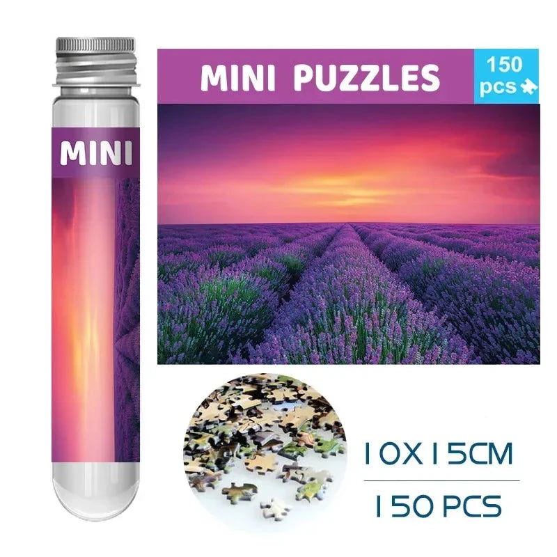 Mini Puzzle 150PCS dans tube à essai - 1 ACHETÉ = 1 OFFERT