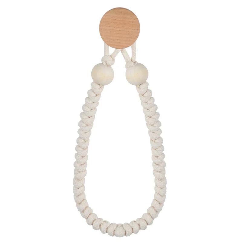 Porte-papier en corde Vintage - Sans clou ni vis