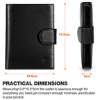 Portefeuille Multi Rangements Anti RFID