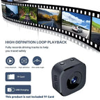 Mini Caméra SMART WiFi 6K HD - Vision Nocturne & Détecteur de Mouvement - Support OFFERT