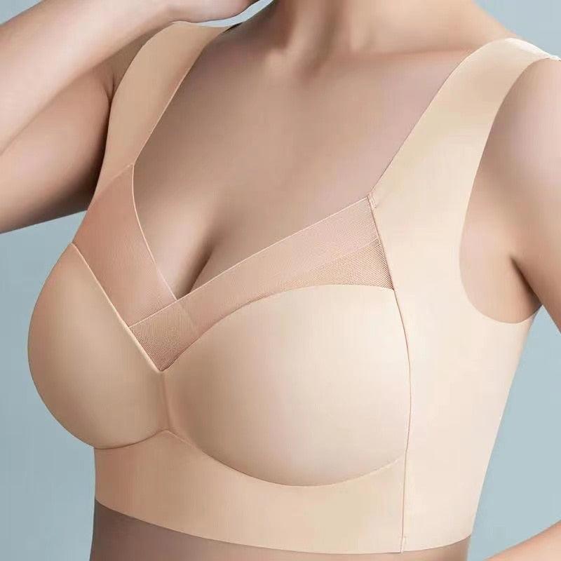 Brassière en soie glacée - Sans armatures