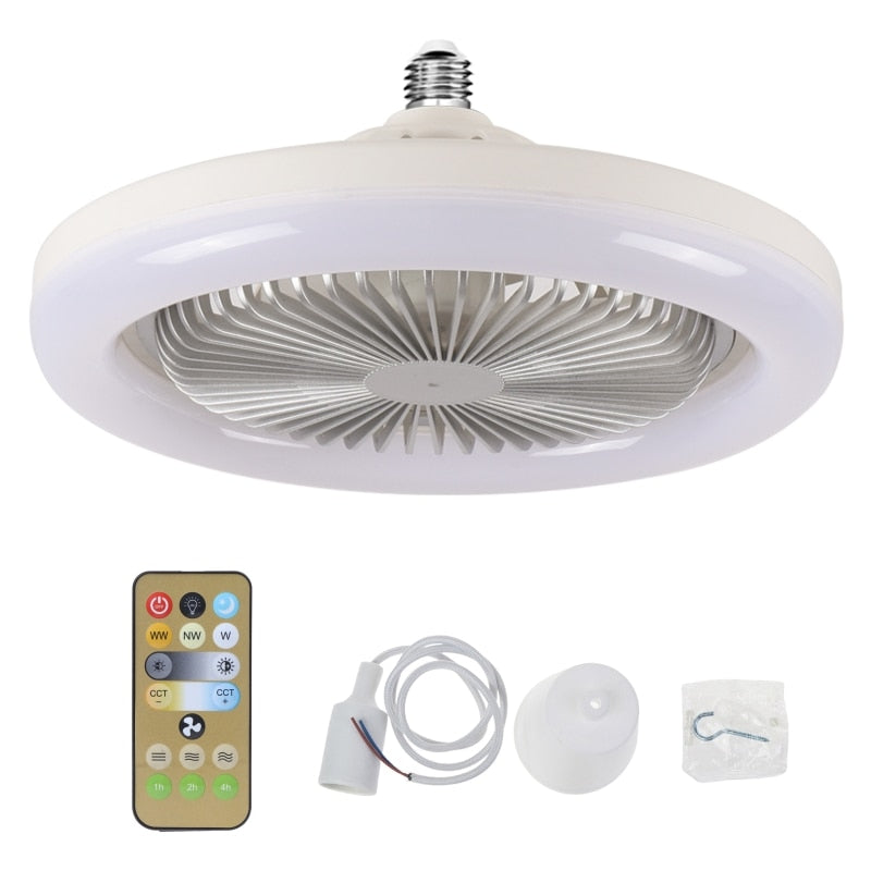 Ventilateur de Plafond Moderne À LED