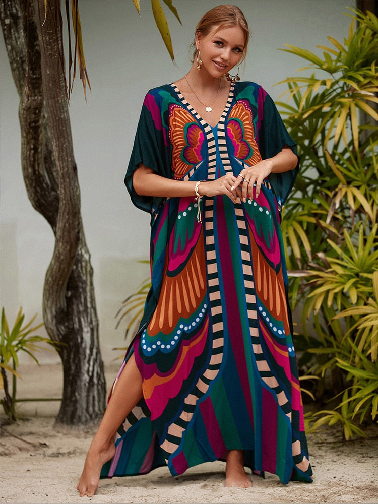 Robe maxi de plage légère