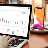 Support magnétique smartphone pour écran d'ordinateur