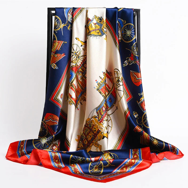 Carré de soie - Foulard pour Femme