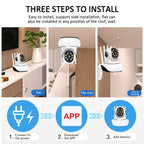 Caméra de surveillance intérieure WIFI - Haute définition