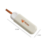 Lot de 2 Mini pilulier à 3 compartiments