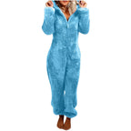 Pijama mono polar, suave y cálido - Mujer
