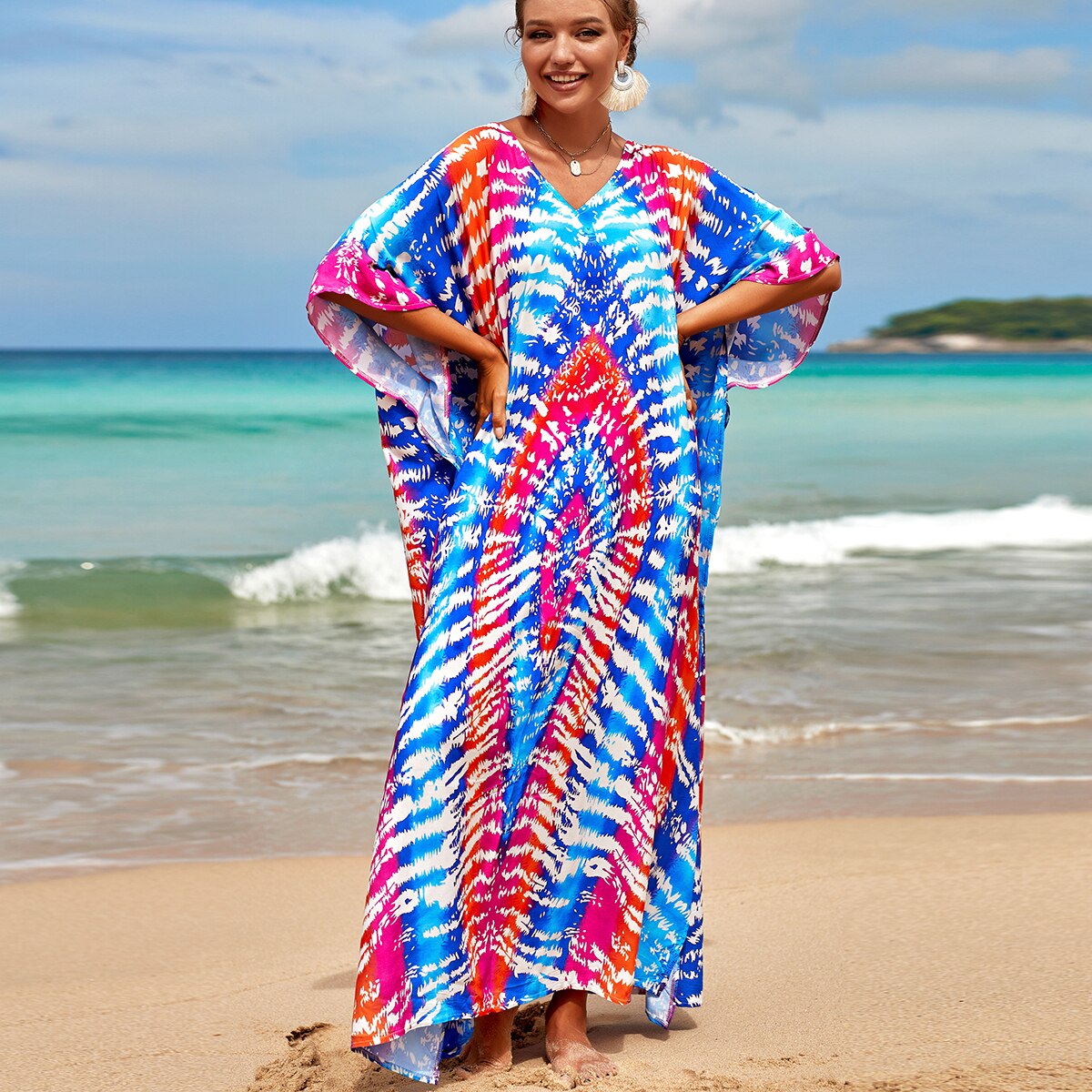 Robe maxi de plage légère