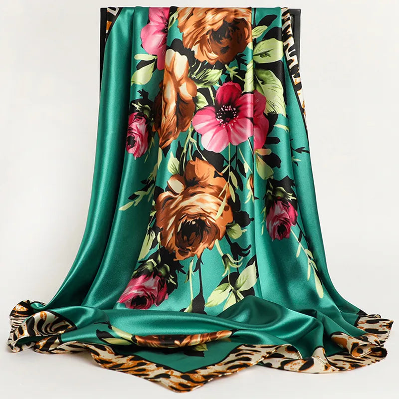 Carré de soie - Foulard pour Femme