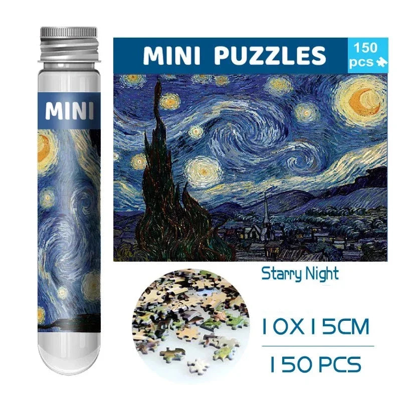 Mini Puzzle 150PCS dans tube à essai - 1 ACHETÉ = 1 OFFERT