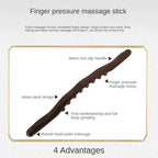 Bâton de Massage 8 Perles pour Drainage Lymphatique Corps
