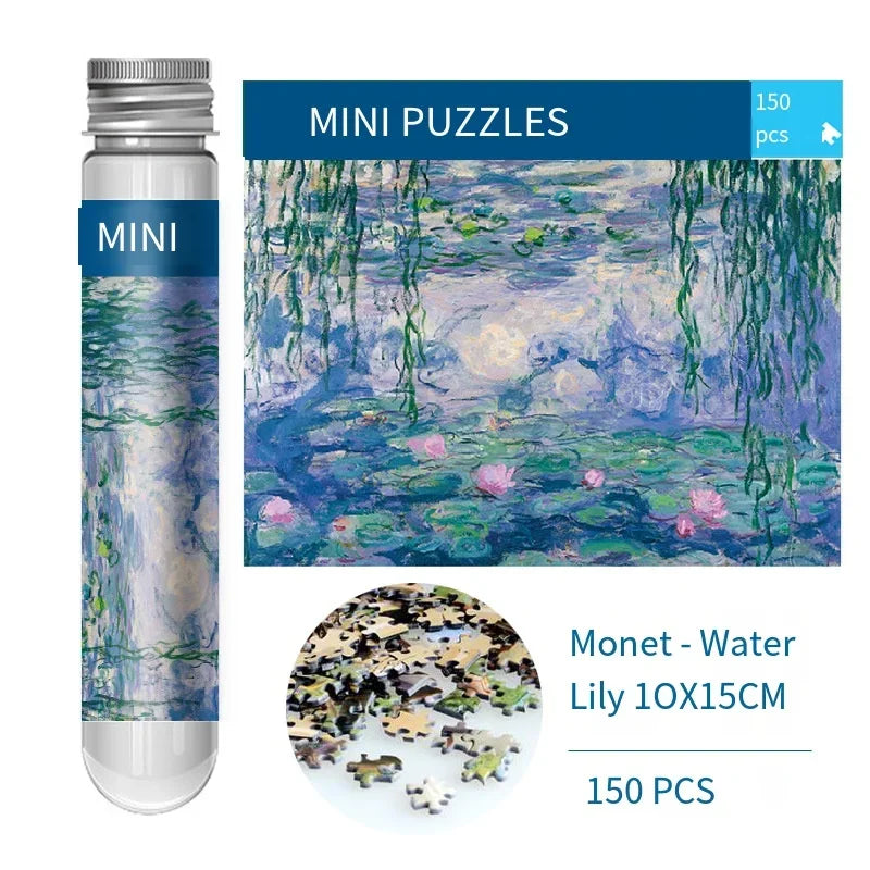 Mini Puzzle 150PCS dans tube à essai - 1 ACHETÉ = 1 OFFERT