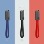 2x Câbles porte clé - USB to Type C