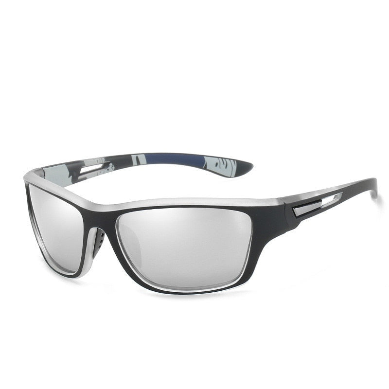 Lunettes de soleil de sport avec verres polarisants anti-reflets