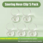 5x Clips nasal anti-ronflement