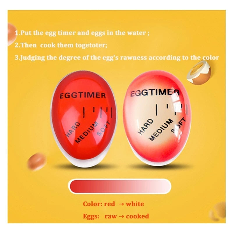 Perfect'EGG : Minuteur d'oeufs parfait (Lot de 2)