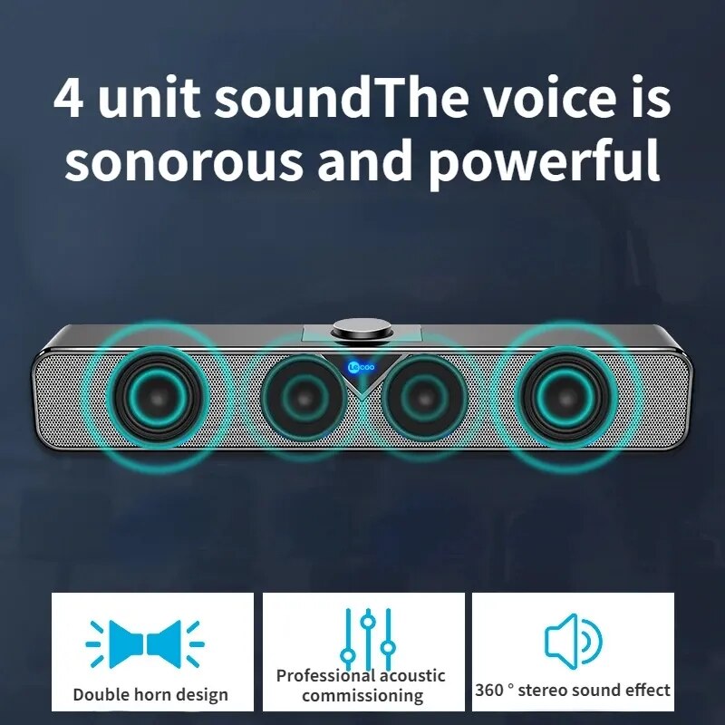 Barra de sonido - Estéreo envolvente 360°