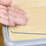 Nappe Transparente en PVC Épaisse Résistante à la Chaleur, à l'Huile & Imperméable