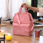 Sac Isotherme à Bandoulière Femme – Grande Capacité, Imperméable pour Repas, Pique-Nique, Travail et Voyage