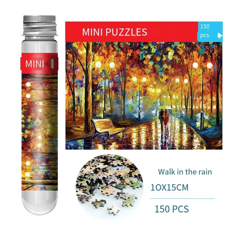 Mini Puzzle 150PCS dans tube à essai - 1 ACHETÉ = 1 OFFERT