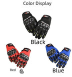 Gants Moto Homme à Doigts Renforcés et Compatibles Écran Tactile – Pour Moto, Vélo, Tout-Terrain & Sports Outdoor
