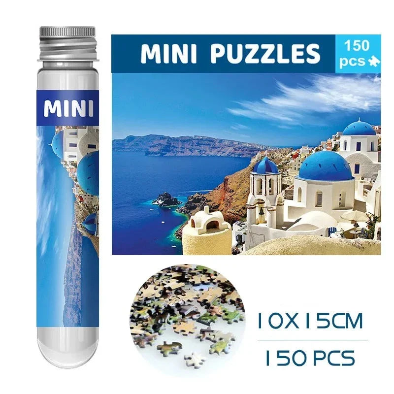 Mini Puzzle 150PCS dans tube à essai - 1 ACHETÉ = 1 OFFERT