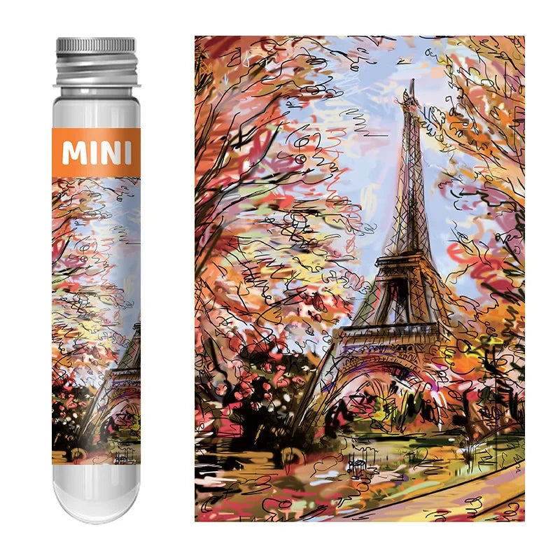 Mini Puzzle 150PCS dans tube à essai - 1 ACHETÉ = 1 OFFERT