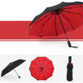 Parapluie XXL double couche et coupe-vent