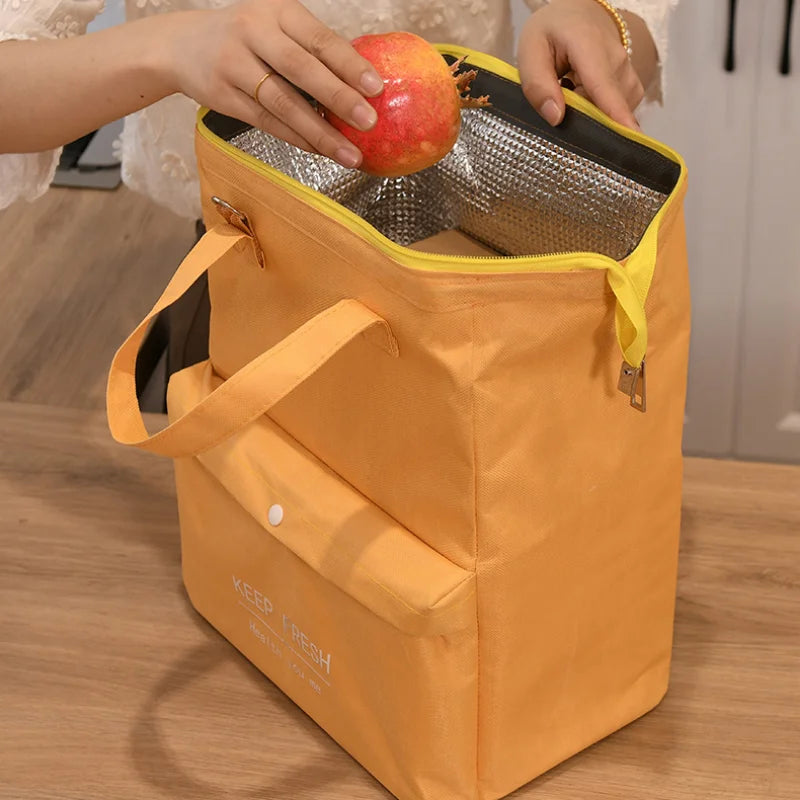Sac Isotherme à Bandoulière Femme – Grande Capacité, Imperméable pour Repas, Pique-Nique, Travail et Voyage