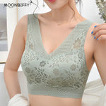 Lot de 3 Soutien-Gorge Push-Up Fleuris - Seconde Peau
