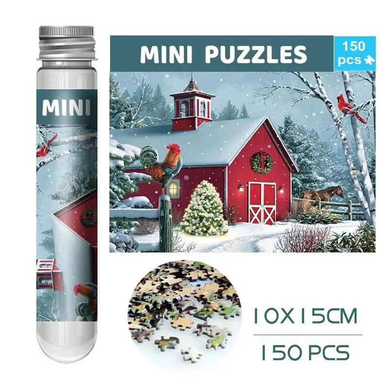 Mini Puzzle 150PCS dans tube à essai - 1 ACHETÉ = 1 OFFERT