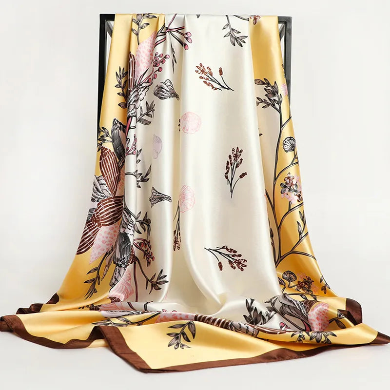 Carré de soie - Foulard pour Femme