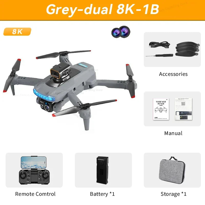 Gris Dual 8K-1B